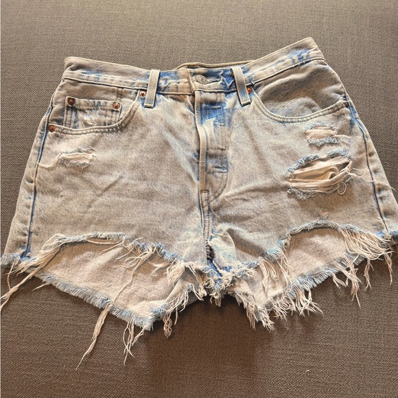 Levi's Pants - Levi’s 501 denim cutoff-free people